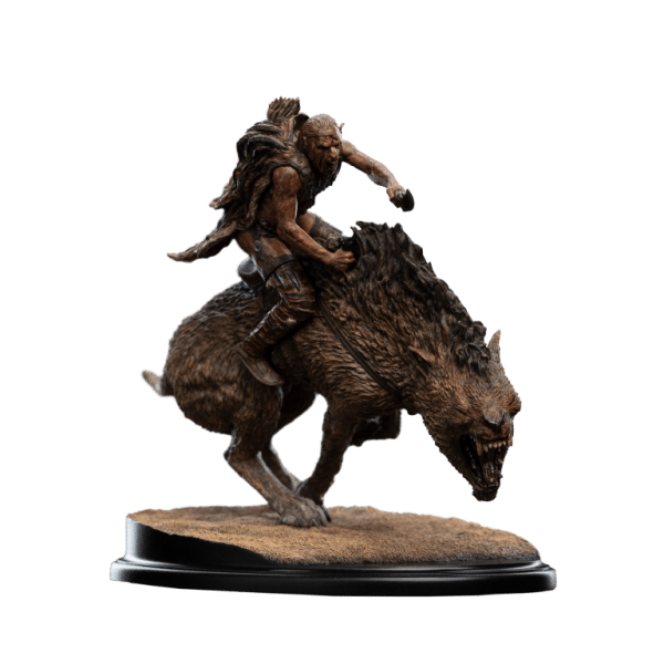 WETA LOTR Miniature Statue - Sharkû on Warg - Image 11