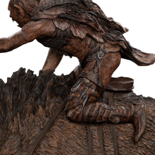 WETA LOTR Miniature Statue - Sharkû on Warg - Image 12