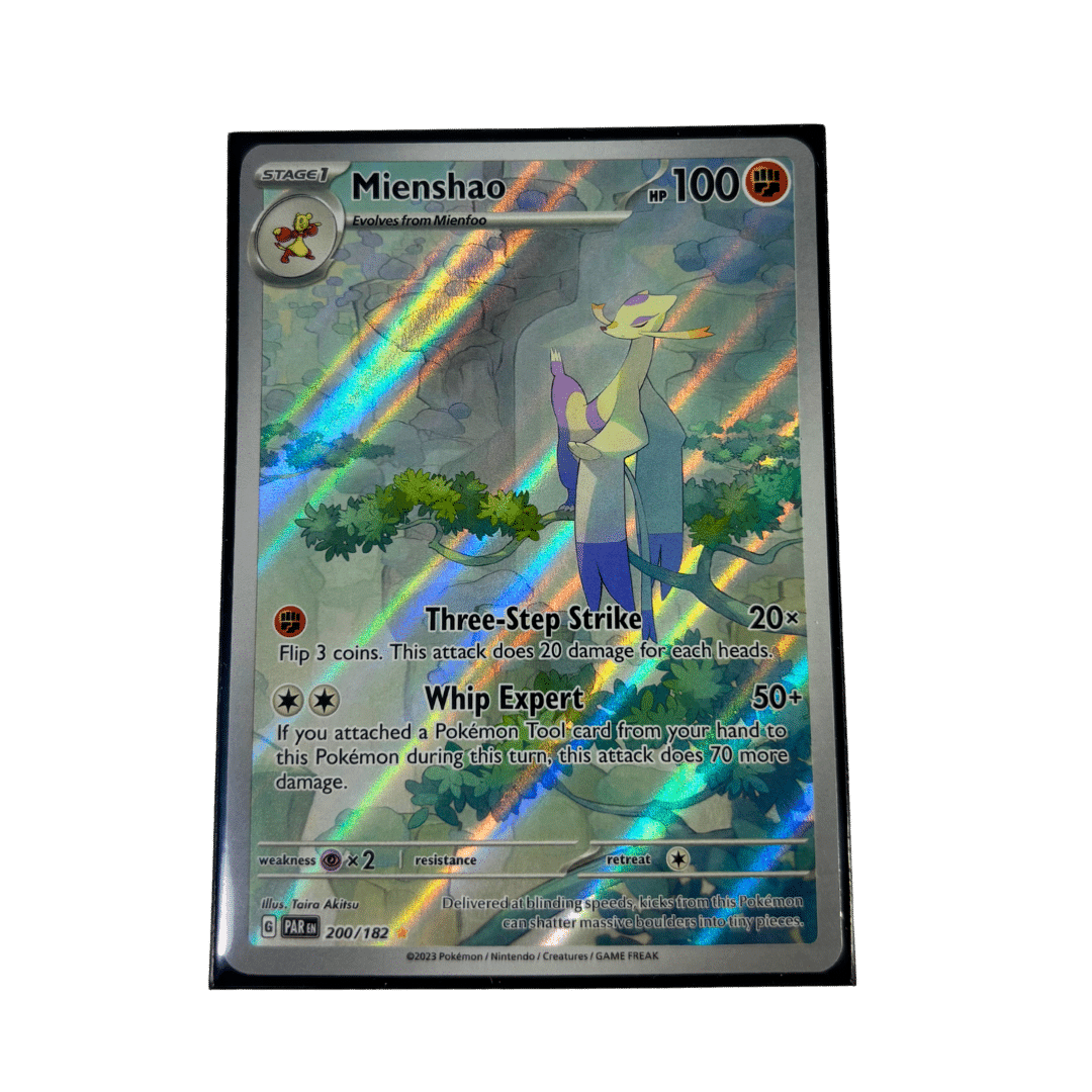 POKEMON TCG - Mienshao (200/182) Paradox Rift - Appleby Games