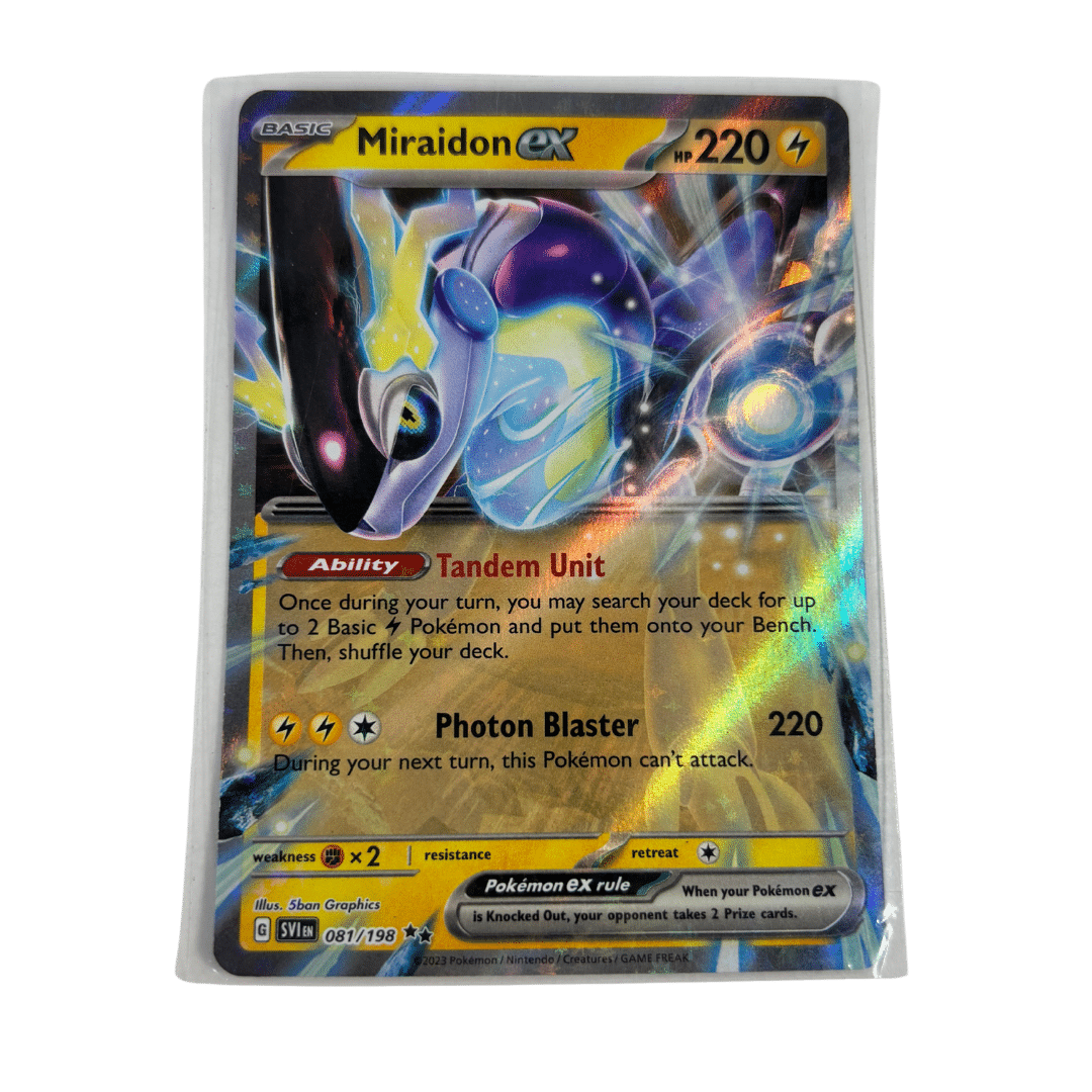 POKEMON TCG - Miraidon EX (081/198) Scarlet & Violet Base Set