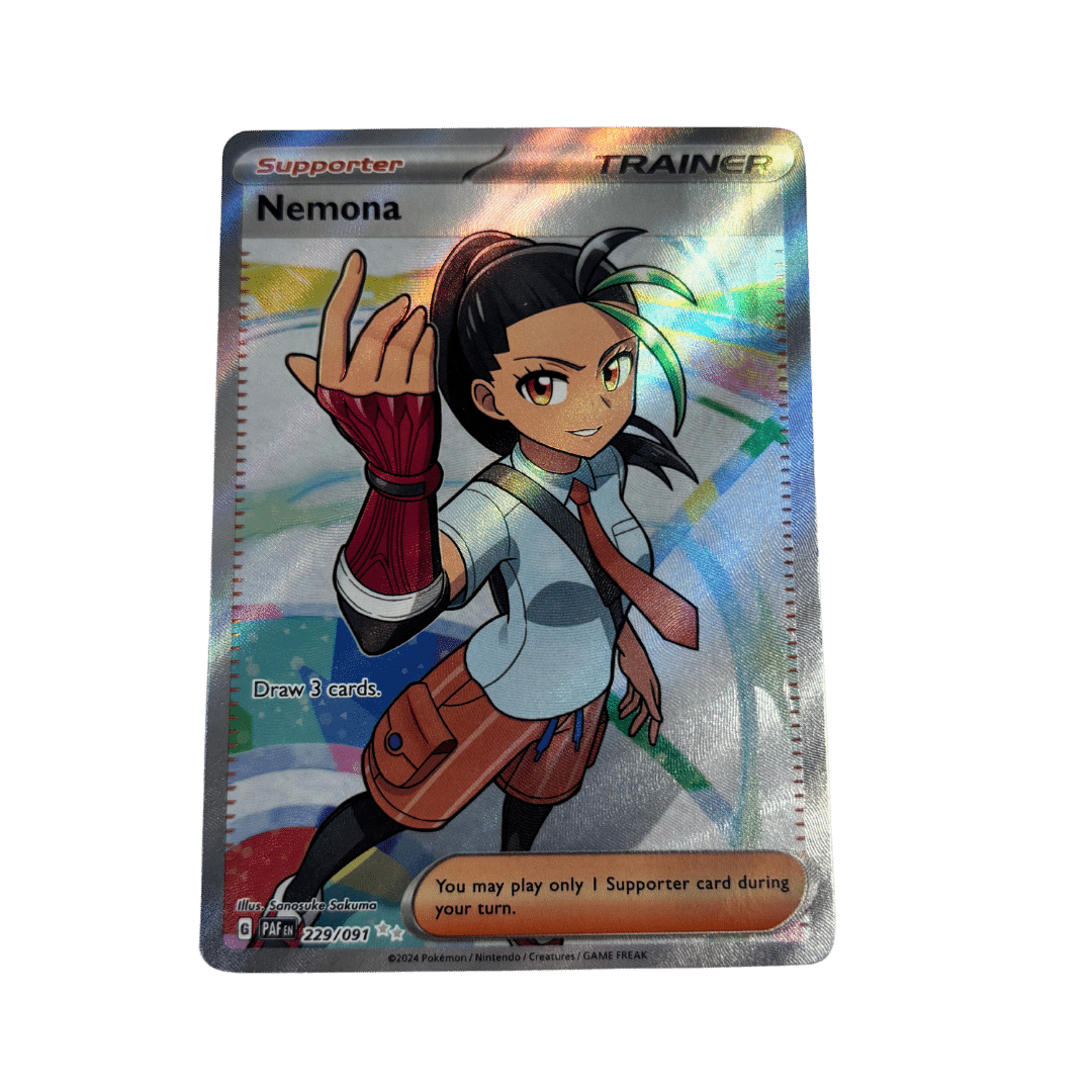 POKEMON TCG - Nemona ( 229/091) Paldean Fates - Appleby Games