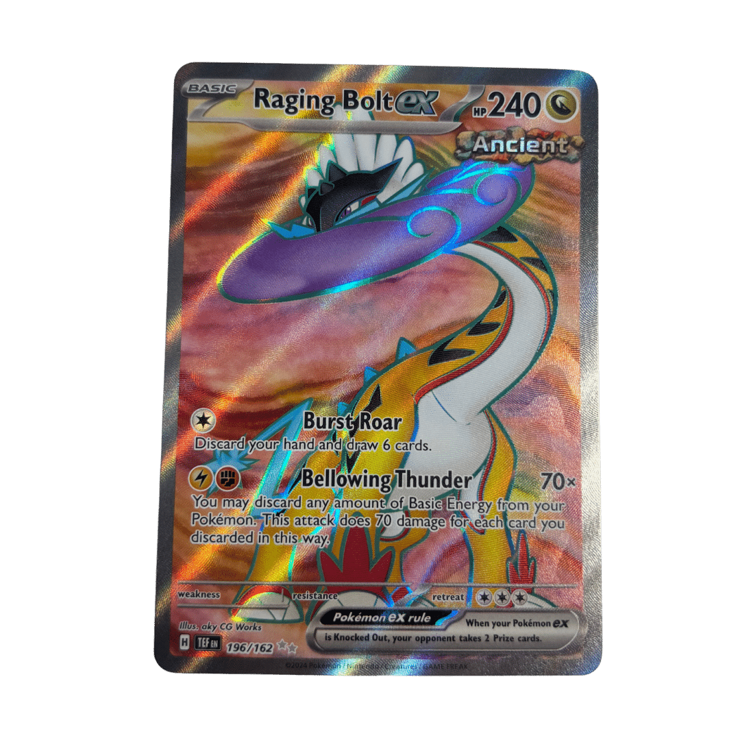 POKEMON TCG - Raging Bolt EX (196/162) Temporal Forces