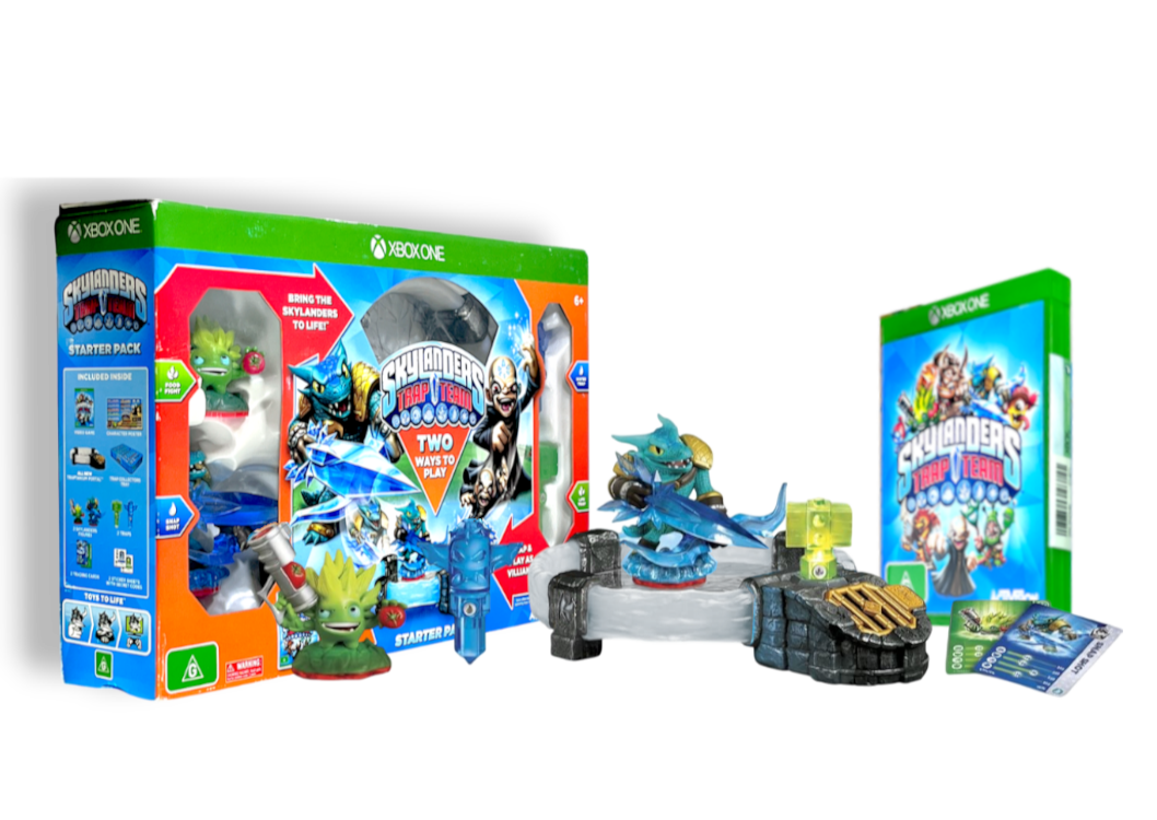 Skylanders Trap Team Portal + Game + Figures (Xbox One) *BOX SET - NEW*
