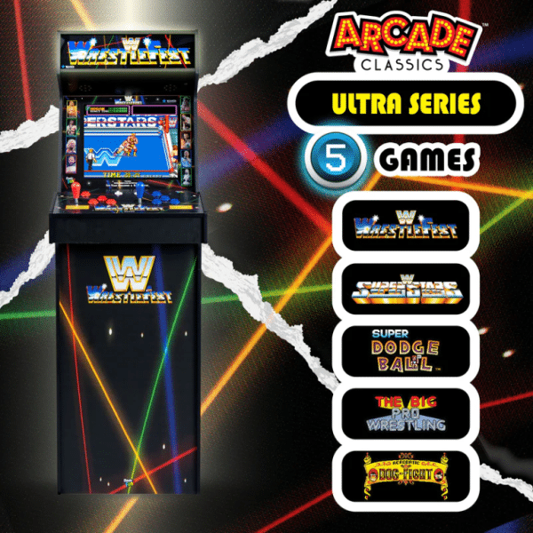 Arcade1Up WWE - 2 Player Action Arcade Machine - Image 4