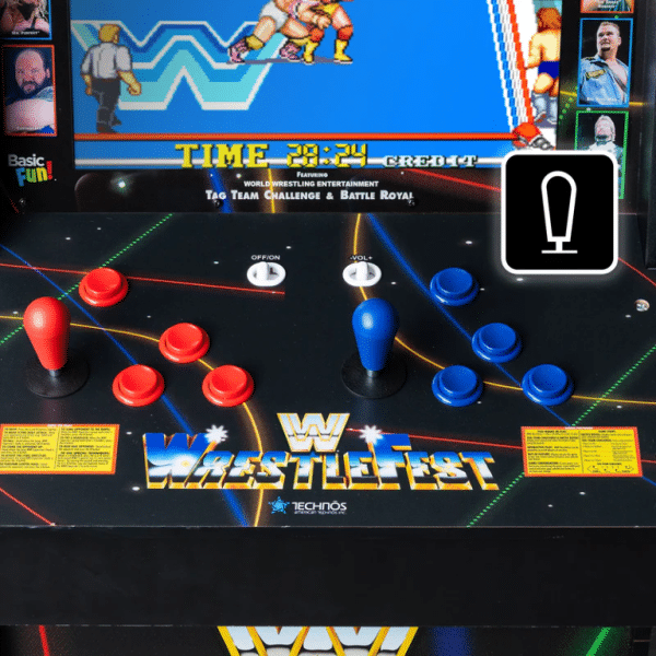 Arcade1Up WWE - 2 Player Action Arcade Machine - Image 9