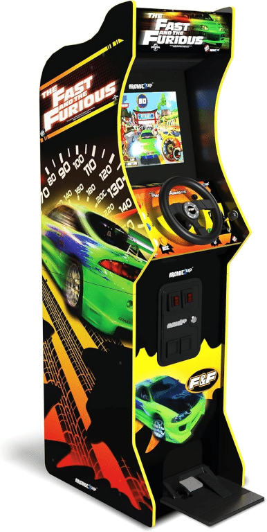 Arcade1up The Fast & The Furious Deluxe Arcade Machine 2-in-1 Games