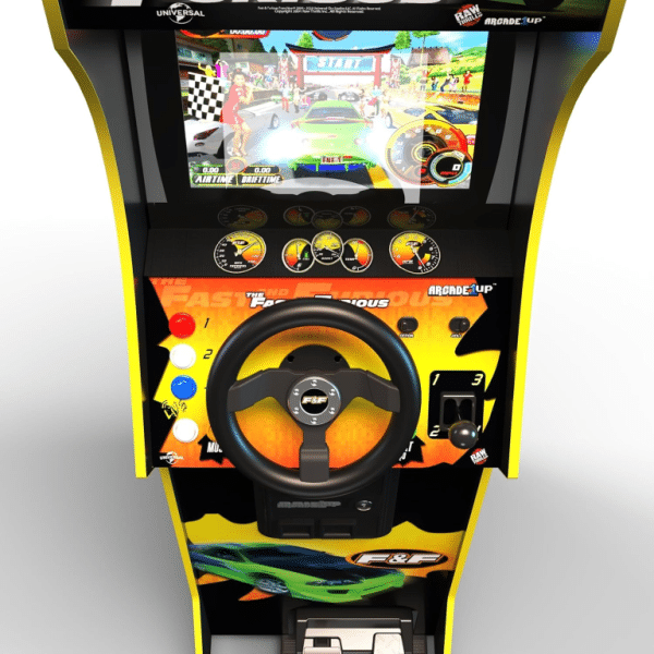 Arcade1up The Fast & The Furious Deluxe Arcade Machine 2-in-1 Games - Image 4