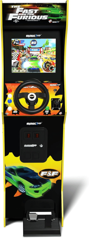 Arcade1up The Fast & The Furious Deluxe Arcade Machine 2-in-1 Games - Image 6
