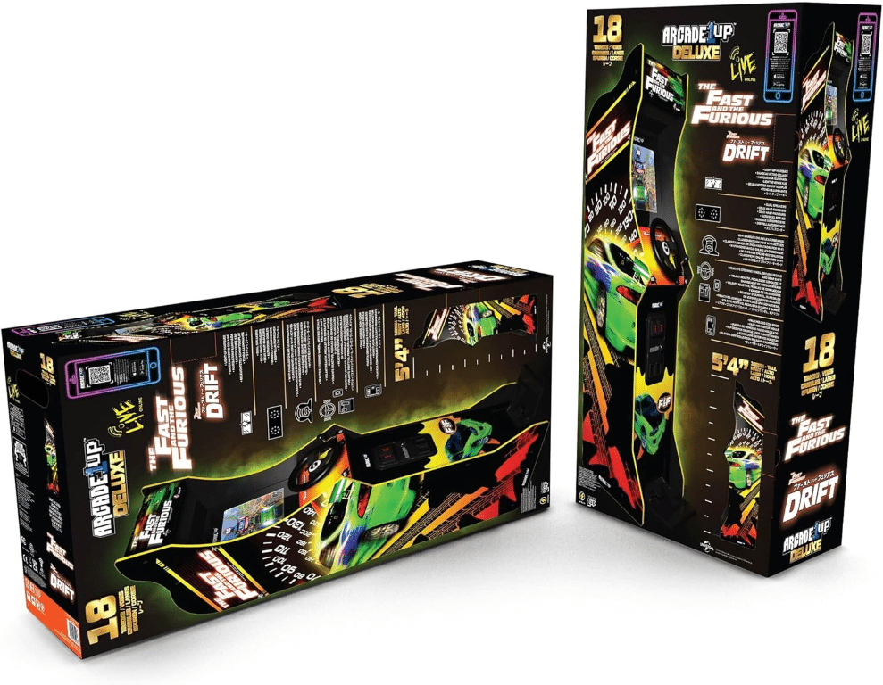 Arcade1up The Fast & The Furious Deluxe Arcade Machine 2-in-1 Games - Image 8