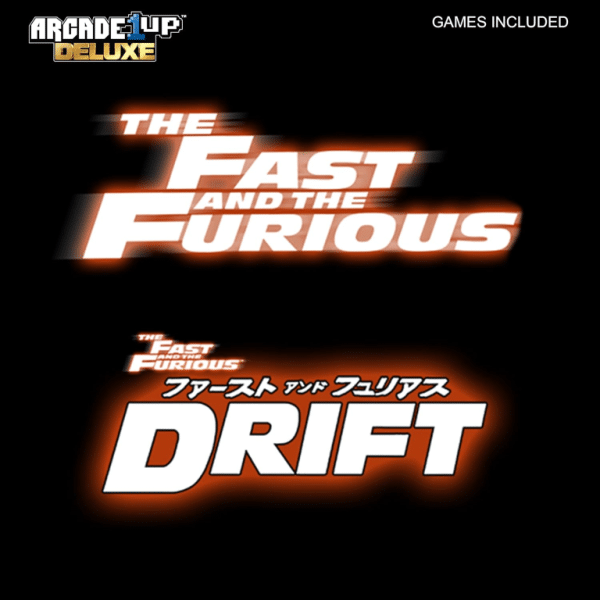 Arcade1up The Fast & The Furious Deluxe Arcade Machine 2-in-1 Games - Image 9