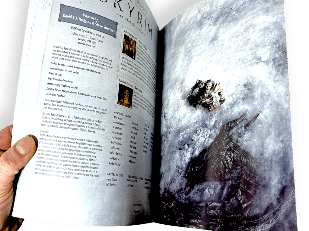 The Elder Scrolls V: Skyrim – Official Game Guide - Appleby Games