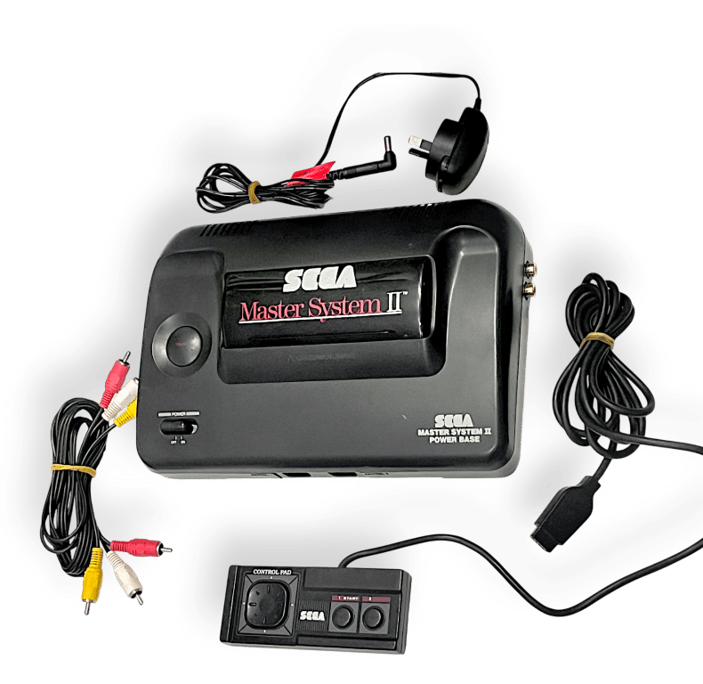 SEGA Master System II Console + 2 Genuine Sega Controllers - Image 4