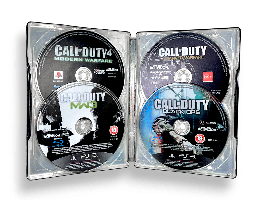 Call of Duty COLLECTION (PS3) *4 GAME STEELBOOK BUNDLE*