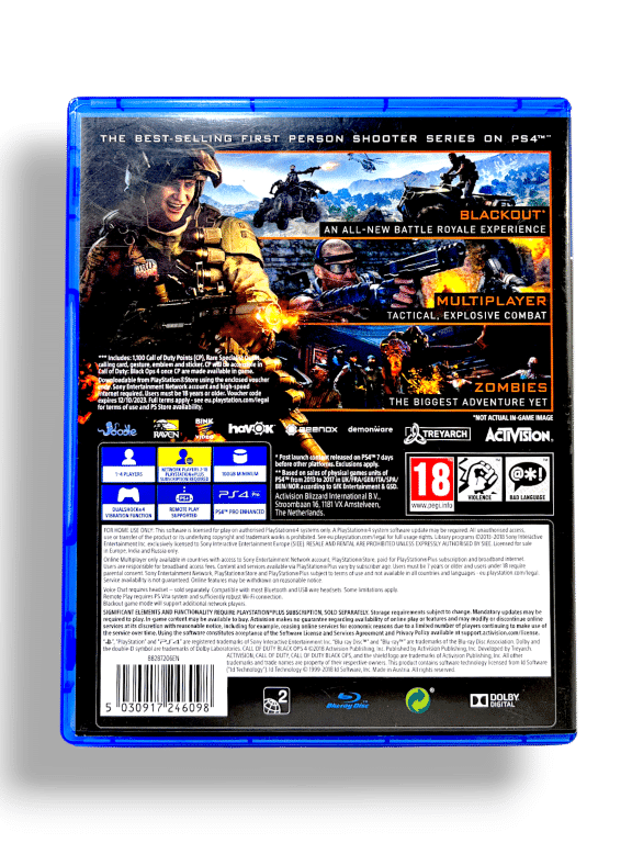 Call of Duty: Black Ops (PS4) *SIGNATURE EDITION* Appleby Games