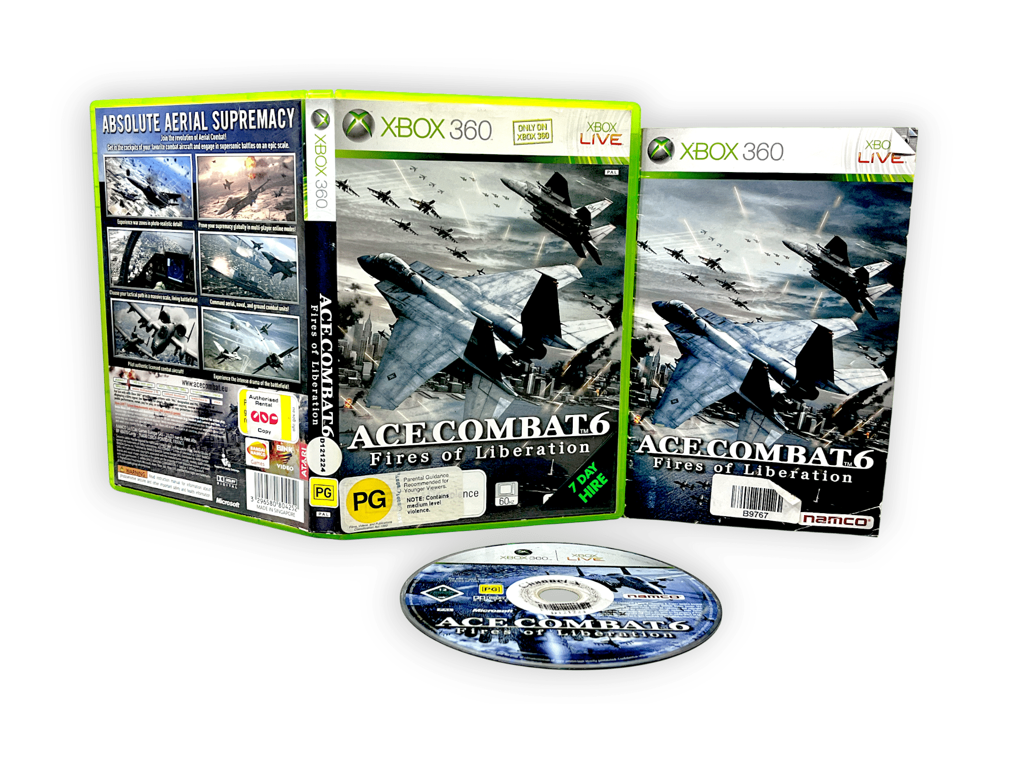 ACE COMBAT 6: Fires of Liberation (Xbox 360) *TIDY & COMPLETE*