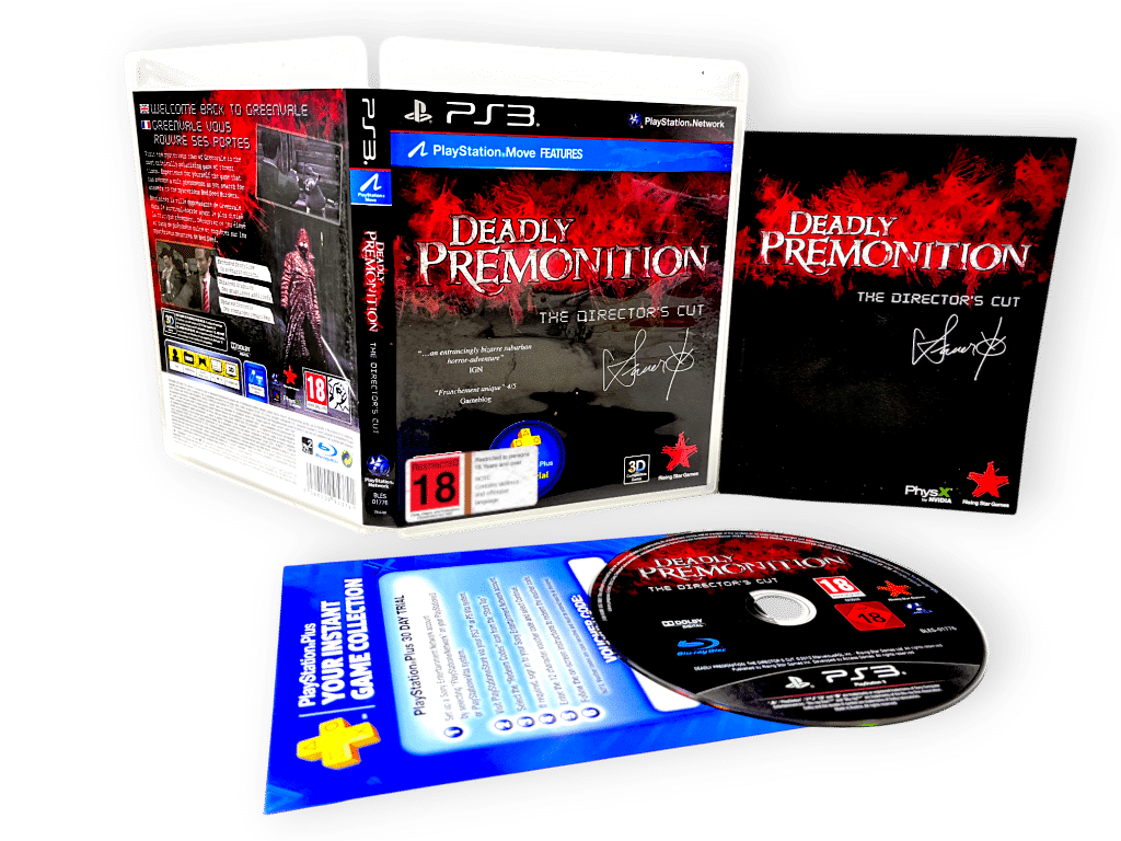 Deadly Premonition: The Director’s Cut (PS3) *MINT COMPLETE*