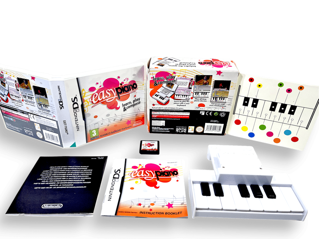 EASY PIANO (DS) *BOX SET: GAME + PIANO ACCESSORY* - Image 2