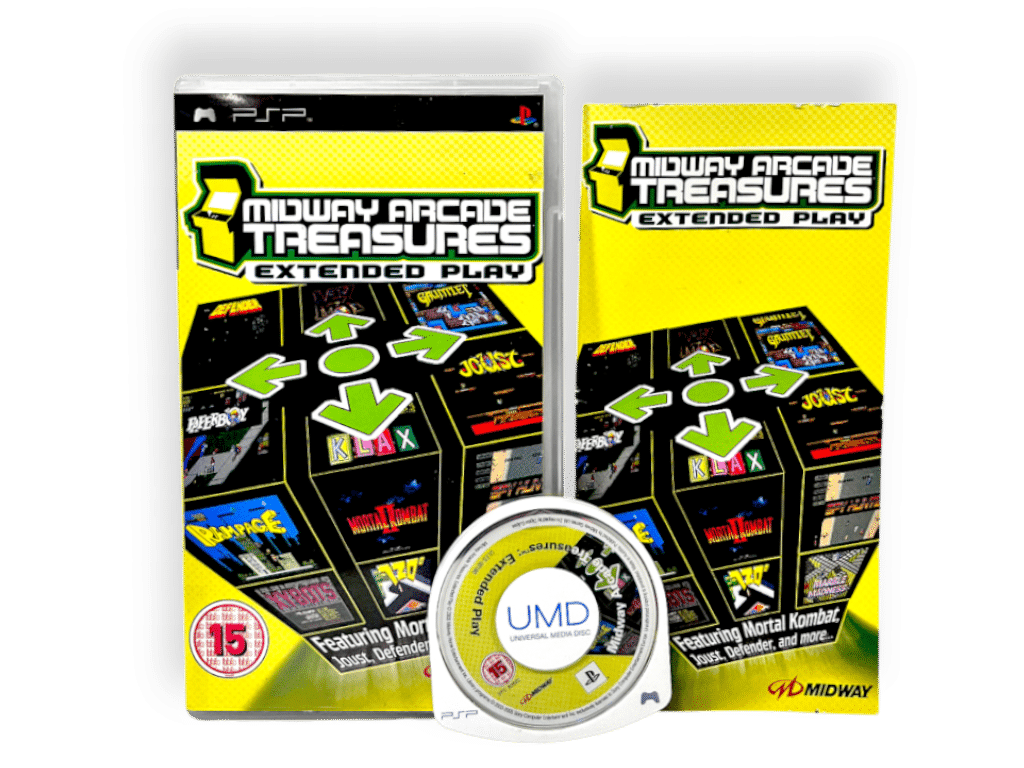 Midway Arcade Treasures Extended Play (PSP) *MINT COMPLETE*