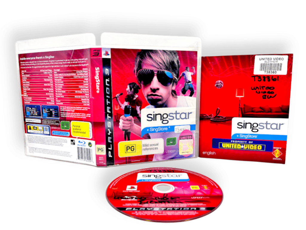 Singstar Essentials SingStar (PS3) *EXCELLENT & COMPLETE* - Appleby Games