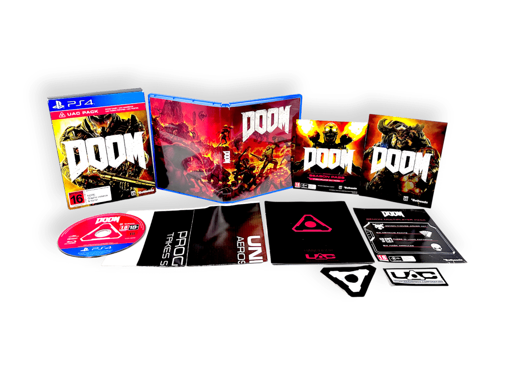 DOOM (PS4) - UAC Pack BOXED COLLECTOR'S EDITION - Image 4
