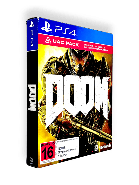 DOOM (PS4) - UAC Pack BOXED COLLECTOR'S EDITION - Image 5