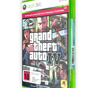 Grand Theft Auto IV (GAMERPIC EDITION) Xbox 360 *BRAND NEW PLASTIC SEALED*