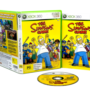 The Simpsons Game (Xbox 360) *EXCELLENT & COMPLETE*