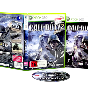 Call of Duty 2 (Xbox 360) *EXCELLENT & COMPLETE*