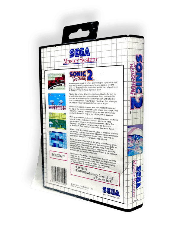 SONIC The Hedgehog 2 (Sega Master System)