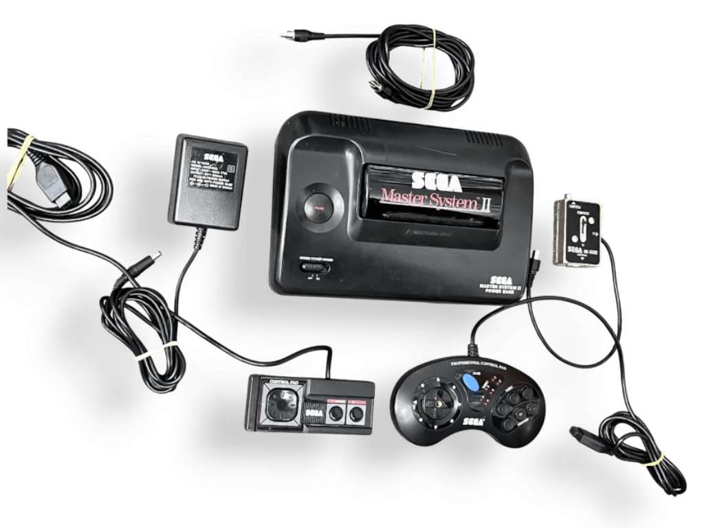 SEGA Master System II Console + 2 Genuine Sega Controllers - Appleby Games