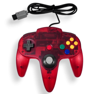 Nintendo 64 Controller N64 Controller Translucent RED (NEW)