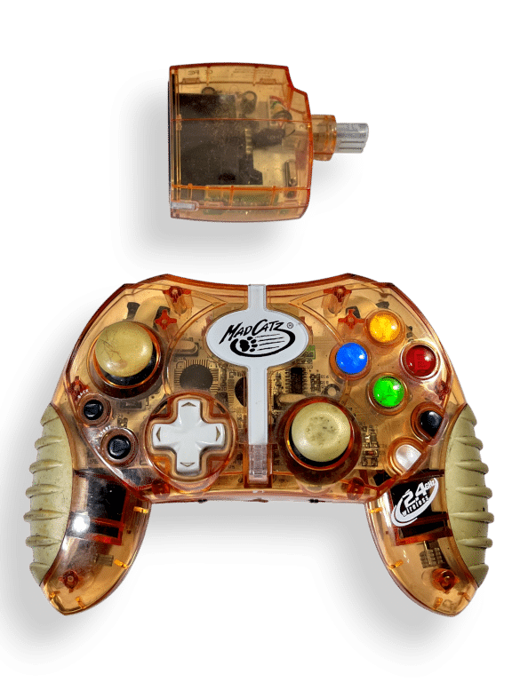 Original XBox Controller GENUINE WIRELESS CONTROLLER + RECEIVER ...
