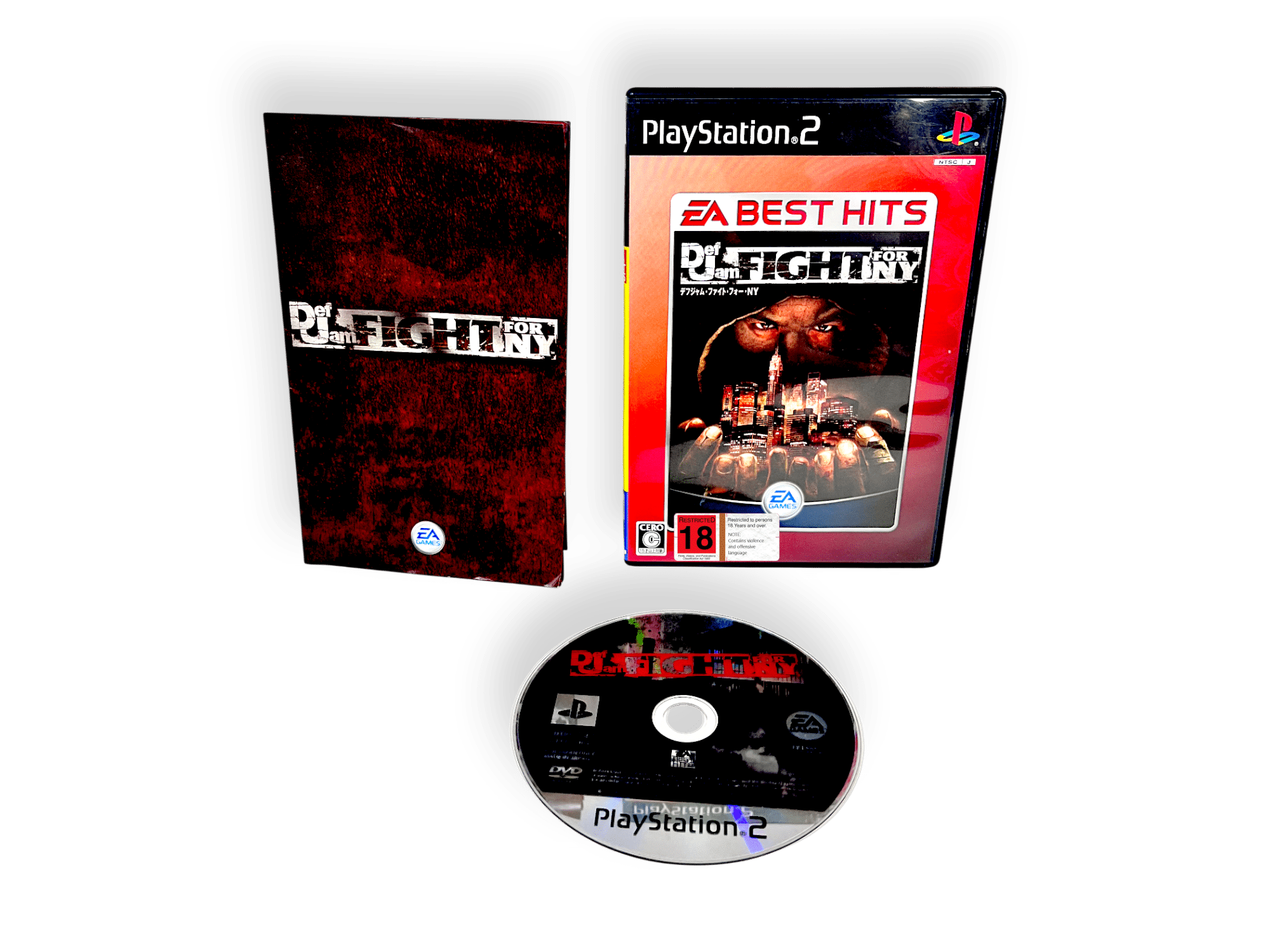 DEF JAM: Fight For New York (PS2) Japanese MINT COMPLETE