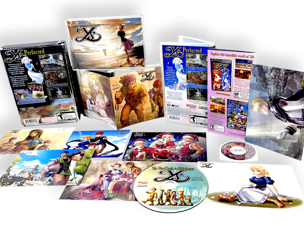 Ys: The Oath in Felghana Premium Edition (PSP) BOXED COLLECTOR'S EDITION - Image 2