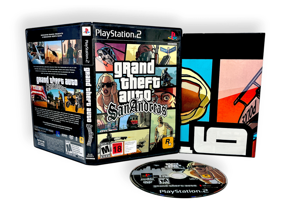 Grand Theft Auto San Andreas (PS2) *NTSC REGION MINT CONDITION
