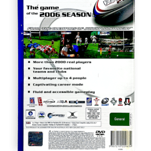 Ubisoft’s Rugby Challenge 2006 (PS2)