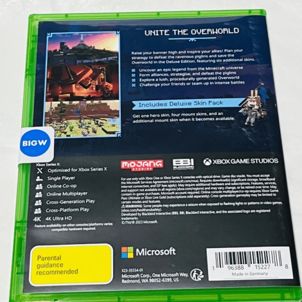 Minecraft Legends: Deluxe Edition (Xbox One) *EXCELLENT & COMPLETE* - Image 3