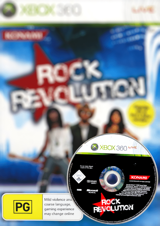 Rock Revolution (Xbox 360) GAME ONLY