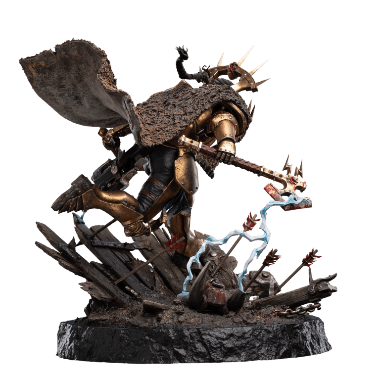 WETA Warhammer: Neave Blacktalion, The God-King's Assassin 1:6 Scale Statue - Image 6