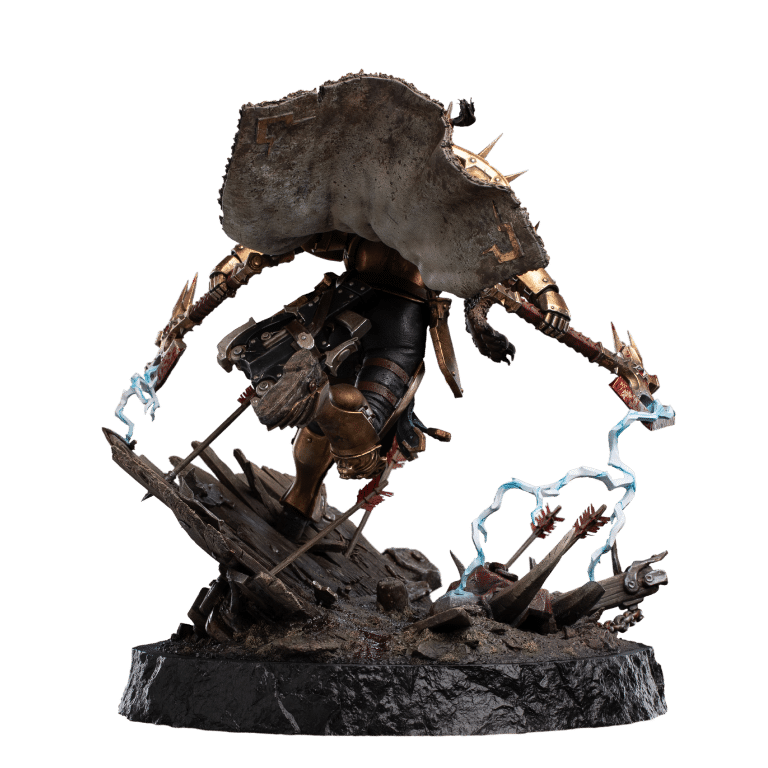 WETA Warhammer: Neave Blacktalion, The God-King's Assassin 1:6 Scale Statue - Image 8
