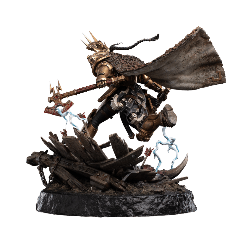 WETA Warhammer: Neave Blacktalion, The God-King's Assassin 1:6 Scale Statue - Image 9