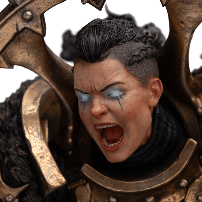 WETA Warhammer: Neave Blacktalion, The God-King's Assassin 1:6 Scale Statue - Image 14