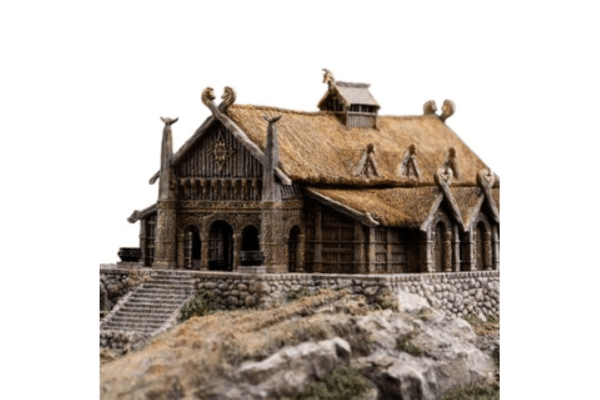 WETA LOTR The Golden Hall of Edoras - Image 3