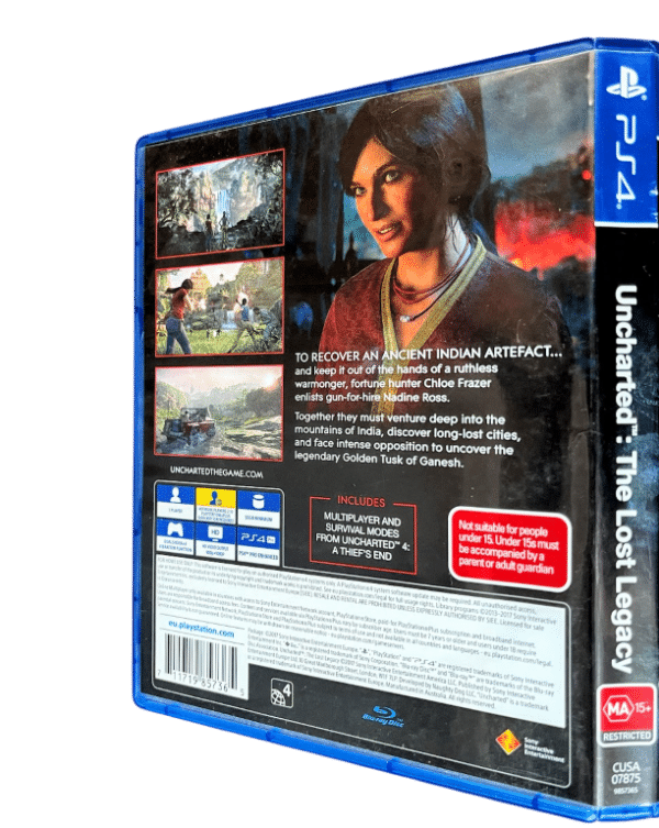Uncharted: The Lost Legacy (PS4) *MINT COMPLETE* - Image 5