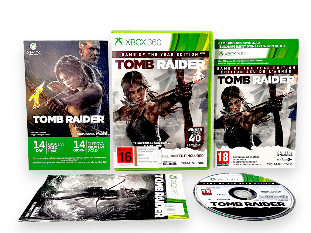 Tomb Raider Game of the Year Edition (Xbox 360) *MINT COLLECTOR'S*