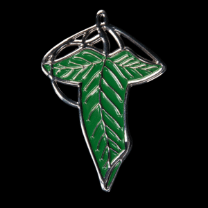 WETA Lord of the Rings Fridge Magnet (Enamel) – Elven Leaf