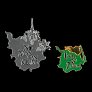 WETA Lord of the Rings Pin Set – I Am No Man! 2PK