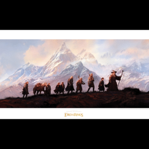 WETA Lord of the Rings Art Print – The Fellowship of the Ring 20th Anniversary