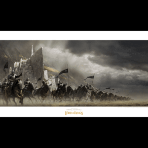 WETA Lord of the Rings Art Print – Faramir’s Charge