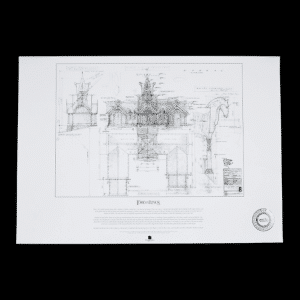 WETA Lord of the Rings Blueprint – The Stable of Edoras